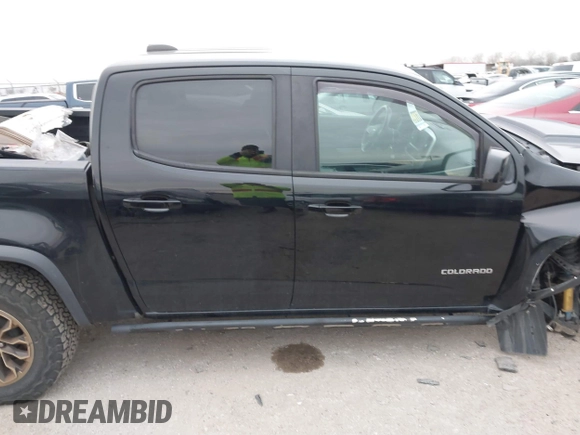2018 Chevrolet Colorado 4WD ZR2 with VIN 1GCGTEENXJ1164617, listed as a IAAI auction lot 41354074 with 61,155 mi miles. Bid and sale history available at carsss.com. Image 13.
