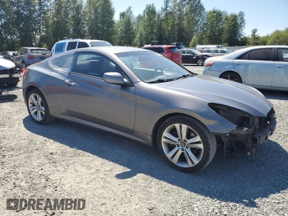 2010 Hyundai Genesis Coupe Premium with VIN KMHHT6KD4AU014924, listed as a Copart auction lot 65768285 with 72,106 mi miles and Salvage title. Bid and sale history available at DreamBid. Image 4.
