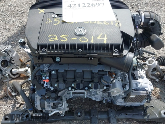 2025 Acura MDX w/A-Spec Package с VIN 5J8YE1H02SL010059, выставлен на аукционе IAAI как лот 42122697 с пробегом Не указан миль и . История ставок и продаж доступна на DreamBid. Изображение 11.