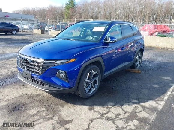 2023 Hyundai Tucson Limited with VIN 5NMJECAE9PH166349, listed as a IAAI auction lot 41854228 with 11,027 mi miles. Bid and sale history available at carsss.com. Image 2.