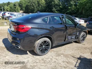 2018 BMW X6 xDrive35i with VIN 5UXKU2C53J0Z61708, listed as a Copart auction lot 68204043 with 41,396 mi miles. Bid and sale history available at carsss.com. Image 3.