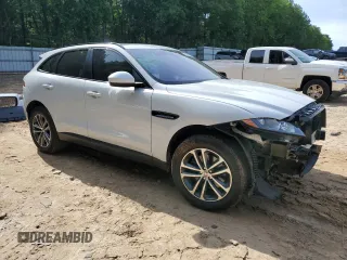 2017 Jaguar F-Pace 35t Premium with VIN SADCJ2BV4HA066611, listed as a Copart auction lot 54249725 with 103,873 mi miles and Salvage title. Bid and sale history available at DreamBid. Image 4.