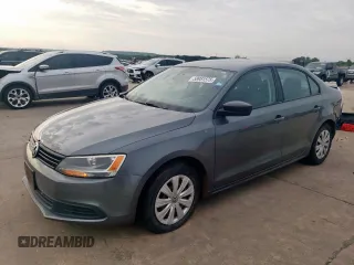 2014 Volkswagen Jetta S with VIN 3VW2K7AJ1EM367977, listed as a Copart auction lot 58951575 with 117,996 mi miles and Clean title. Bid and sale history available at DreamBid. Image 1.