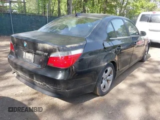 2006 BMW 5 Series 530xi with VIN WBANF735X6CU19627, listed as a IAAI auction lot 42114801 with 200,405 mi miles and . Bid and sale history available at carsss.com. Image 4.