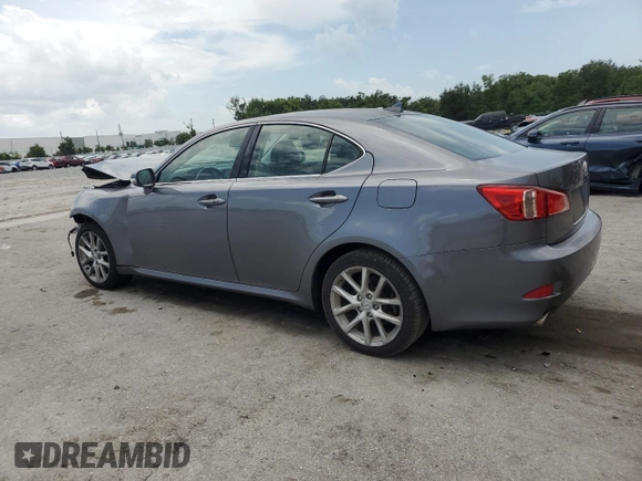 2012 Lexus IS 250 z VIN JTHCF5C25C5056981, wystawiony jako Copart lot #59938865 z przebiegiem 263 985 mil mil oraz Szkoda całkowita • Salvage title. Historia ofert i sprzedaży dostępna na DreamBid. Obrazek 2.