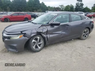 2019 Honda Insight LX with VIN 19XZE4F11KE023636, listed as a Copart auction lot 60157205 with 63,451 mi miles and Salvage title. Bid and sale history available at DreamBid. Image 1.