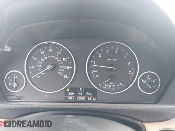 2015 BMW 3 Series 320i xDrive with VIN WBA3C3G5XFNT51305, listed as a IAAI auction lot 42023280 with 127,887 mi miles and . Bid and sale history available at DreamBid. Image 7.