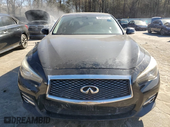 2017 Infiniti Q50 Premium с VIN JN1EV7AR6HM834116, выставлен на аукционе Copart как лот 47546295 с пробегом 155 713 миль миль и Чистый • Clean title. История ставок и продаж доступна на DreamBid. Изображение 5.