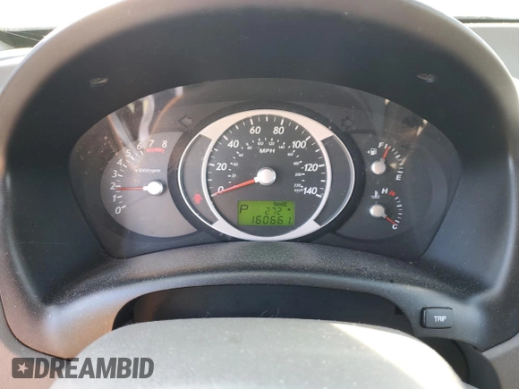 2007 Hyundai Tucson SE with VIN KM8JN12D37U671575, listed as a Copart auction lot 75010934 with 160,661 mi miles and Salvage Title. Bid and sale history available at carsss.com. Image 9.