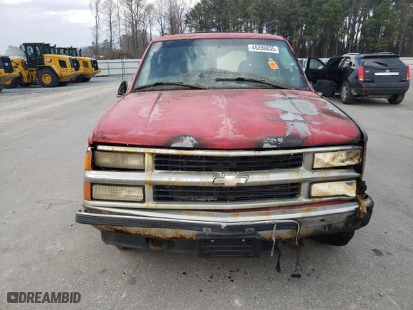 1999 Chevrolet Tahoe Z71 with VIN 1GNEK13R5XJ526703, listed as a Copart auction lot 46286835 with 199,992 mi miles and Salvage Title. Bid and sale history available at carsss.com. Image 5.