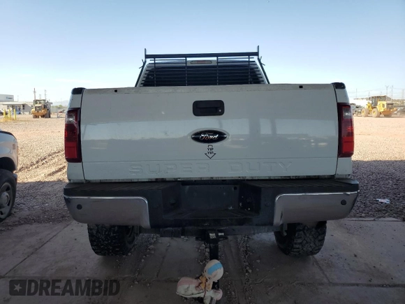 2015 Ford F-350 Platinum with VIN 1FT8W3B61FEA54617, listed as a Copart auction lot 74840444 with 114,941 mi miles and Salvage Title. Bid and sale history available at DreamBid. Image 6.