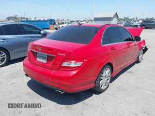 2009 Mercedes-Benz C 300 Sport with VIN WDDGF81X99R068707, listed as a IAAI auction lot 42338074 with 106,559 mi miles and . Bid and sale history available at DreamBid. Image 4.