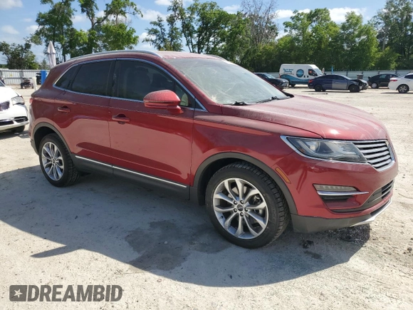 2018 Lincoln MKC Select with VIN 5LMCJ2C95JUL21468, listed as a Copart auction lot 51930305 with 20,958 mi miles and Salvage Title. Bid and sale history available at DreamBid. Image 4.