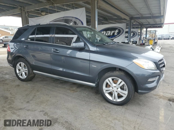 2012 Mercedes-Benz M 350 with VIN 4JGDA5HB0CA036699, listed as a Copart auction lot 62399825 with 208,306 mi miles and Clean title. Bid and sale history available at DreamBid. Image 4.
