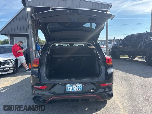 2021 Buick Encore GX Select with VIN KL4MMDS23MB136462, listed as a IAAI auction lot 42729539 with 56,589 mi miles and . Bid and sale history available at DreamBid. Image 25.