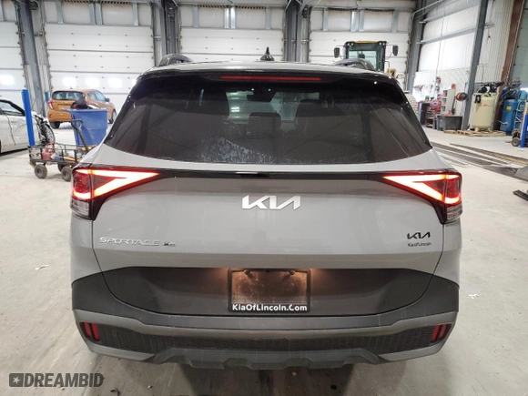 2024 Kia Sportage X-Pro Prestige with VIN 5XYK7CDF6RG195615, listed as a Copart auction lot 88793925 with 12,486 mi miles and Salvage Title. Bid and sale history available at carsss.com. Image 6.