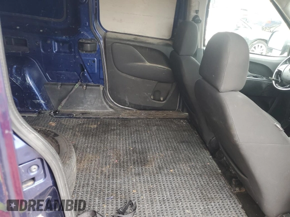 2016 Ram ProMaster City Cargo Tradesman SLT with VIN ZFBERFBT2G6C93788, listed as a Copart auction lot 58568335 with 378,275 mi miles and Clean title. Bid and sale history available at DreamBid. Image 11.