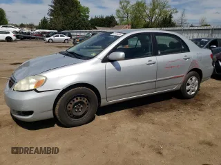 2006 Toyota Corolla CE with VIN 2T1BR30EX6C663148, listed as a Copart auction lot 54101895 with 103,247 mi miles and Salvage Title. Bid and sale history available at DreamBid. Image 1.