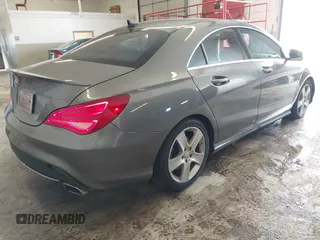 2015 Mercedes-Benz CLA 250 with VIN WDDSJ4EB5FN168550, listed as a IAAI auction lot 41718233 with 50,974 mi miles and . Bid and sale history available at DreamBid. Image 4.
