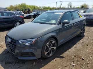 2020 Audi A3 Sedan S line Premium with VIN WAUBEGFF3LA015263, listed as a Copart auction lot 52749574 with 24,595 mi miles. Bid and sale history available at carsss.com. Image 1.