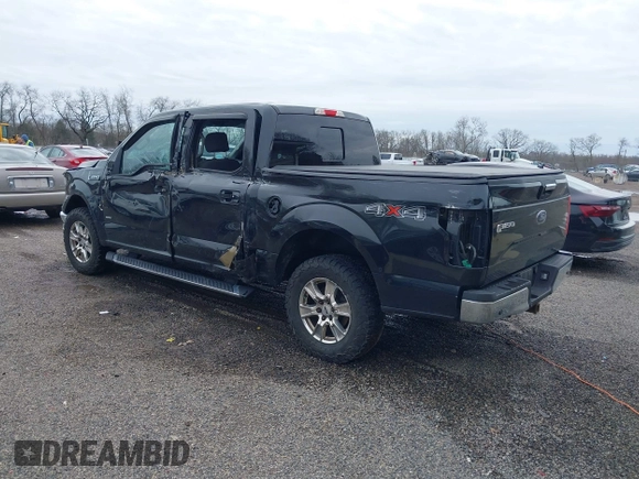 2015 Ford F-150 XLT with VIN 1FTEW1EPXFFC20641, listed as a IAAI auction lot 41945749 with 120,229 mi miles and . Bid and sale history available at DreamBid. Image 3.