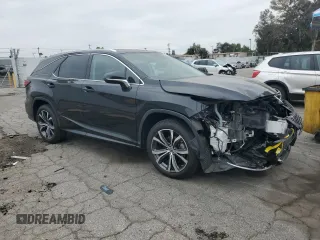 2022 Lexus RX 350L z VIN JTJHZKEAXN2024238, wystawiony jako Copart lot #54218355 z przebiegiem 18 761 mil mil oraz Szkoda całkowita • Salvage title. Historia ofert i sprzedaży dostępna na DreamBid. Obrazek 4.