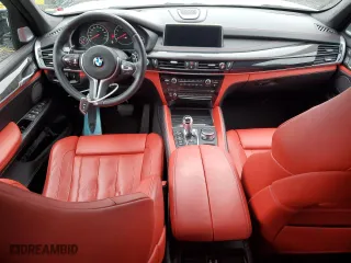 2015 BMW X5 M with VIN 5YMKT6C54F0C89266, listed as a Copart auction lot 45340675 with 22,347 mi miles and Salvage Title. Bid and sale history available at carsss.com. Image 8.
