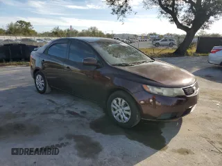 2011 Kia Forte LX with VIN KNAFT4A29B5374098, listed as a Copart auction lot 42207755 with 113,745 mi miles and Salvage Title. Bid and sale history available at carsss.com. Image 4.