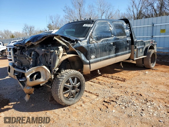 2012 Ford F-350 XL with VIN 1FT8W3DT1CEA04010, listed as a Copart auction lot 46789155 with Not Provided miles and Salvage Title. Bid and sale history available at DreamBid. Image 1.