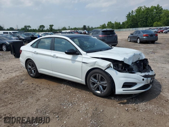 2021 Volkswagen Jetta S with VIN 3VWC57BUXMM009456, listed as a Copart auction lot 60507945 with 47,800 mi miles and Salvage title. Bid and sale history available at DreamBid. Image 4.