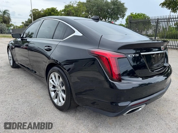 2020 Cadillac CT5 Premium Luxury with VIN 1G6DN5RKXL0124837, listed as a Copart auction lot 63713535 with 90,731 mi miles and Salvage title. Bid and sale history available at DreamBid. Image 2.