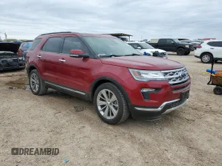 2019 Ford Explorer Limited z VIN 1FM5K7FH1KGA96037, wystawiony jako Copart lot #83707294 z przebiegiem 58 764 mil mil oraz Szkoda całkowita • Salvage title. Historia ofert i sprzedaży dostępna na DreamBid. Obrazek 4.