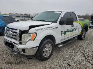 2009 Ford F-150 STX with VIN 1FTRX14839FB42734, listed as a Copart auction lot 79310794 with 295,234 mi miles and Salvage Title. Bid and sale history available at carsss.com. Image 1.