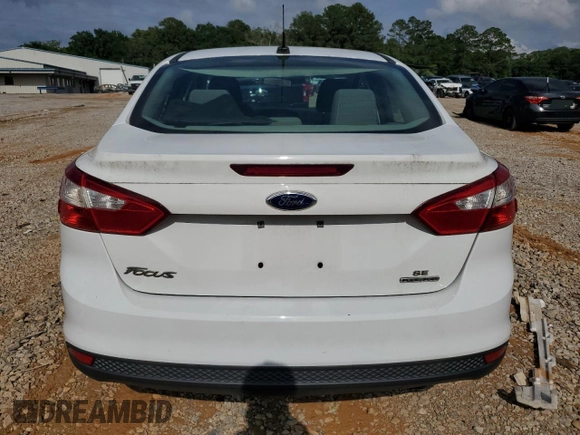 2013 Ford Focus SE with VIN 1FADP3F27DL375983, listed as a Copart auction lot 58084195 with 78,593 mi miles and Salvage title. Bid and sale history available at DreamBid. Image 6.