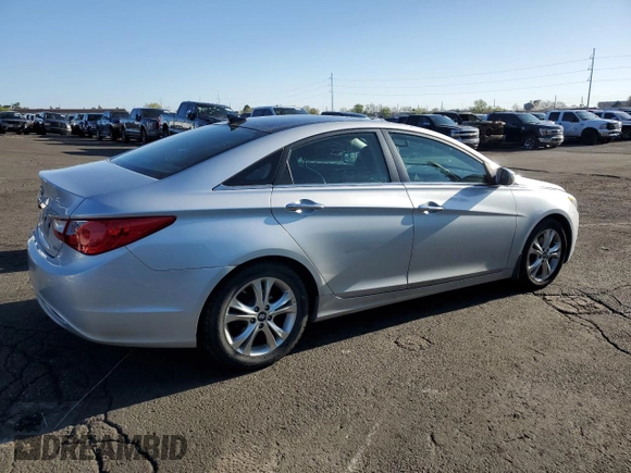 2012 Hyundai Sonata Limited with VIN 5NPEC4AC0CH329222, listed as a Copart auction lot 53331295 with 116,954 mi miles and Salvage Title. Bid and sale history available at carsss.com. Image 3.