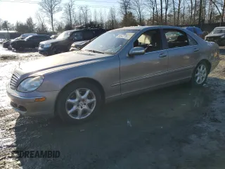 2005 Mercedes-Benz S 500 с VIN WDBNG84J05A452890, выставлен на аукционе Copart как лот 88542275 с пробегом 97 977 миль миль и Списание • Salvage title. История ставок и продаж доступна на DreamBid. Изображение 1.