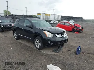 2012 Nissan Rogue S with VIN JN8AS5MV1CW701329, listed as a IAAI auction lot 42670072 with 165,205 mi miles and . Bid and sale history available at DreamBid. Image 1.