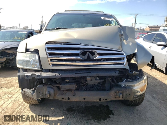 2004 Infiniti QX56 with VIN 5N3AA08C94N812120, listed as a Copart auction lot 47430944 with 193,433 mi miles and Salvage Title. Bid and sale history available at carsss.com. Image 5.