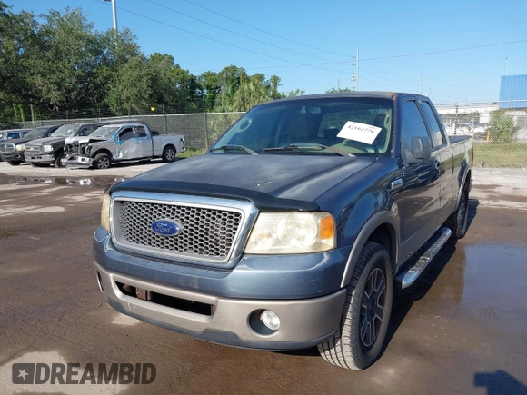 2006 Ford F-150 XLT with VIN 1FTPX12536NA29691, listed as a IAAI auction lot 42162776 with 222,417 mi miles. Bid and sale history available at carsss.com. Image 6.