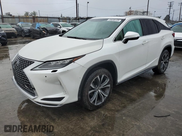 2018 Lexus RX with VIN JTJGZKCA8J2008029, listed as a Copart auction lot 44636125 with 57,778 mi miles and Salvage Title. Bid and sale history available at carsss.com. Image 1.