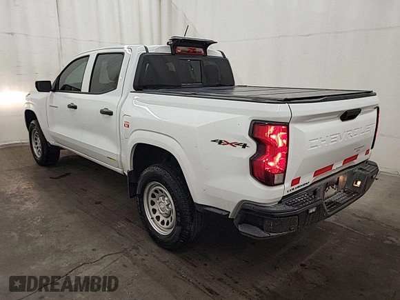 2023 Chevrolet Colorado 4WD Work Truck with VIN 1GCGTBEC5P1199989, listed as a IAAI auction lot 42674419 with 14,286 mi miles and . Bid and sale history available at DreamBid. Image 17.