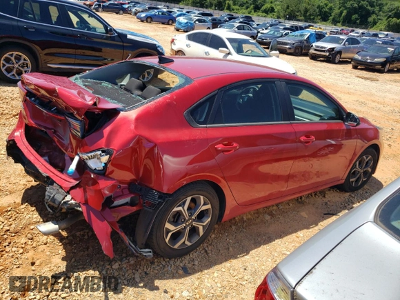 2019 Kia Forte LXS with VIN 3KPF24ADXKE067177, listed as a Copart auction lot 56452245 with 113,271 mi miles and Salvage title. Bid and sale history available at DreamBid. Image 3.