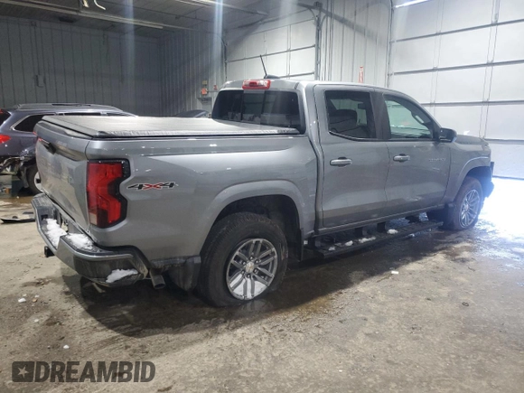 2024 Chevrolet Colorado 4WD LT with VIN 1GCPTCEK4R1255758, listed as a Copart auction lot 46122935 with 2,053 mi miles and Salvage title. Bid and sale history available at DreamBid. Image 3.