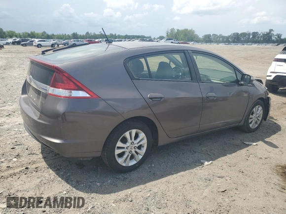 2013 Honda Insight EX with VIN JHMZE2H78DS001282, listed as a Copart auction lot 59076785 with 229,388 mi miles and Clean title. Bid and sale history available at DreamBid. Image 3.