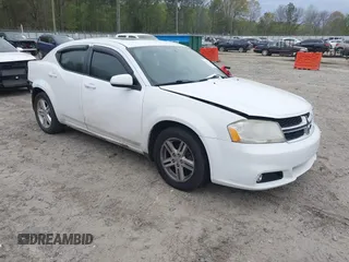 2013 Dodge Avenger SXT with VIN 1C3CDZCB9DN622189, listed as a IAAI auction lot 41937678 with 178,301 mi miles and . Bid and sale history available at carsss.com. Image 1.