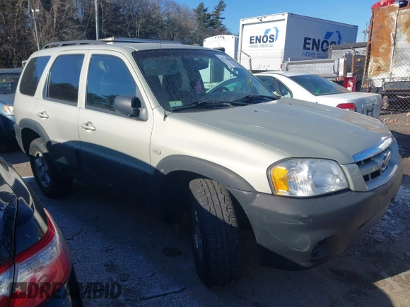 2006 Mazda Tribute i with VIN 4F2YZ92Z66KM10050, listed as a IAAI auction lot 41346153 with 139,668 mi miles and . Bid and sale history available at carsss.com. Image 1.