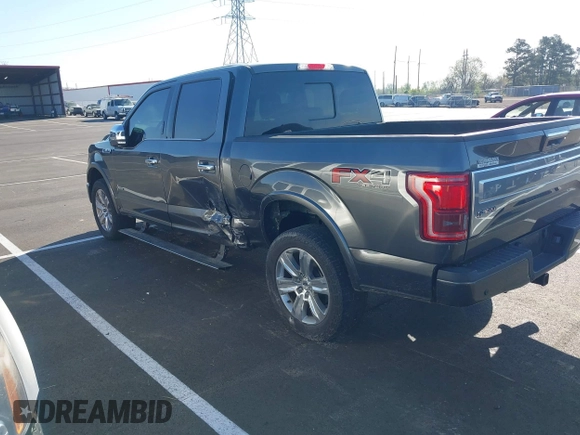 2016 Ford F-150 XLT with VIN 1FTEW1EGXGFD18926, listed as a IAAI auction lot 41881301 with 134,063 mi miles and . Bid and sale history available at DreamBid. Image 3.