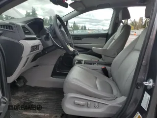 2024 Honda Odyssey EX-L with VIN 5FNRL6H66RB007026, listed as a Copart auction lot 51285525 with 22,382 mi miles and Salvage Title. Bid and sale history available at DreamBid. Image 7.