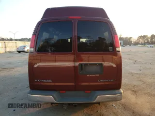 1999 Chevrolet Express with VIN 1GBFG15R7X1036862, listed as a Copart auction lot 43567815 with 66,764 mi miles and Salvage Title. Bid and sale history available at carsss.com. Image 6.