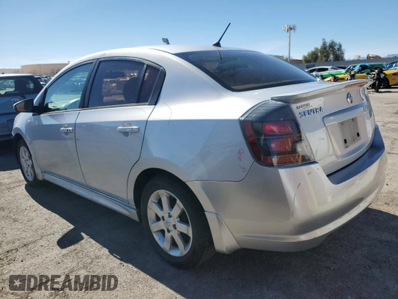 2012 Nissan Sentra S with VIN 3N1AB6AP5CL639031, listed as a Copart auction lot 45229395 with 99,835 mi miles and Salvage Title. Bid and sale history available at DreamBid. Image 2.